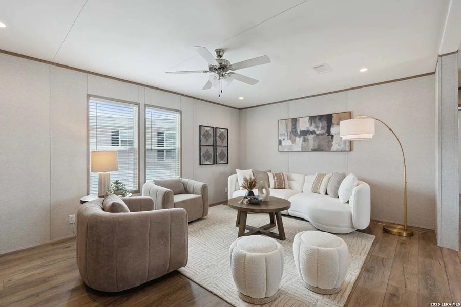 Furnished interior view inside a new home in , Floresville (Image 7).