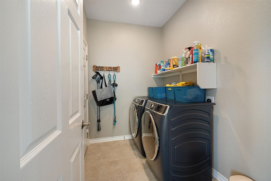 Great size laundry room