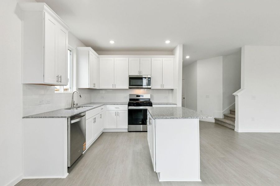 Furnished interior view inside a new home in Windcress, Baytown (Image 17).