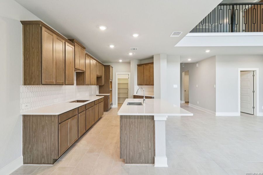 Furnished interior view inside a new home in Sagebrooke - Classic Series, San Antonio (Image 11).