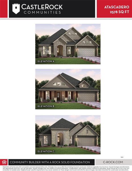 ATASCADERO ELEVATION PLAN