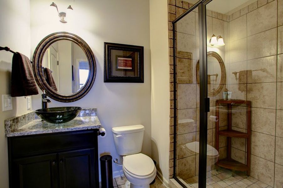 Representative furnished interior of a home built from the The Stratton by Bamford and Company in Rowland Springs, Cartersville (Image 6).