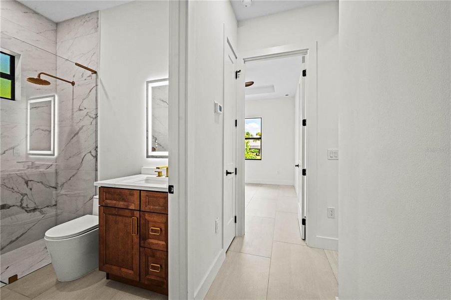 Furnished interior view inside a new home in , North Port (Image 37). Furnished interior view inside a new home in , North Port (Image 37).