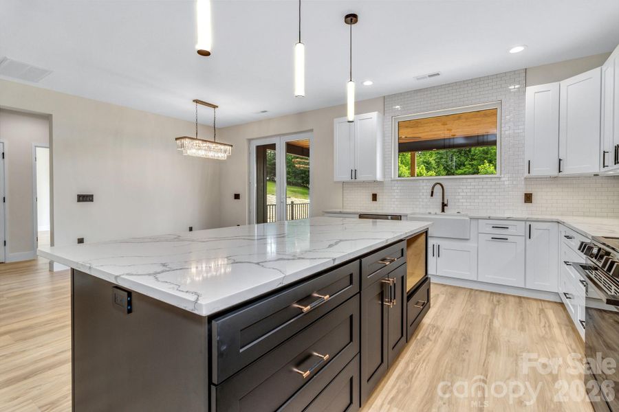 Furnished interior view inside a new home in , Hendersonville (Image 15).