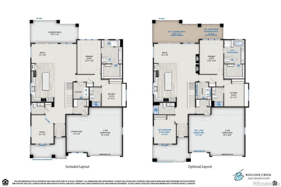 2D floor plan layout of this home in , Broomfield, CO (Image 4).