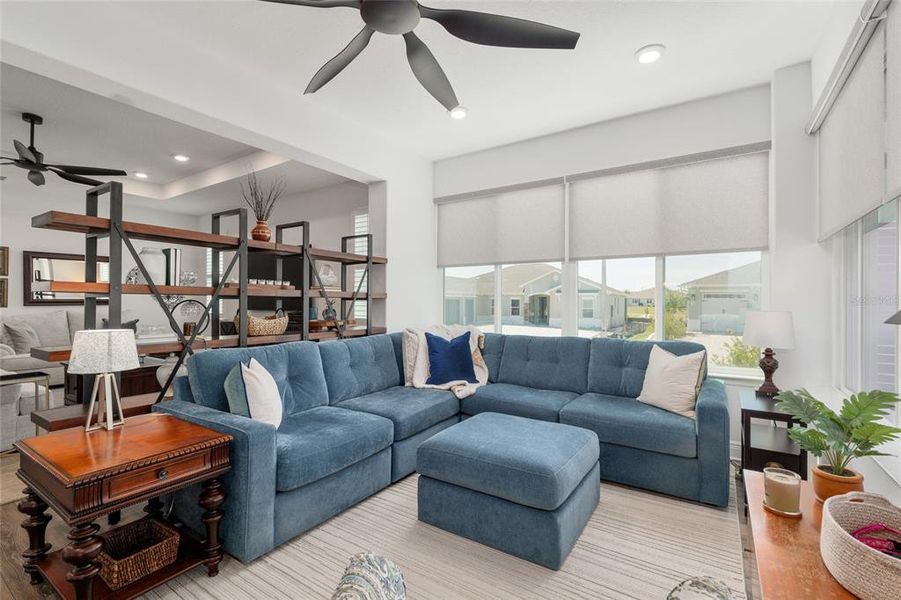 Furnished interior view inside a new home in , Ocala (Image 44). Furnished interior view inside a new home in , Ocala (Image 44).