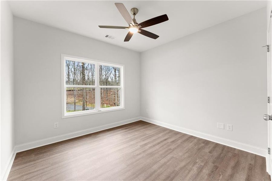 Spacious, unfurnished interior of a new home in , Cleveland (Image 48).