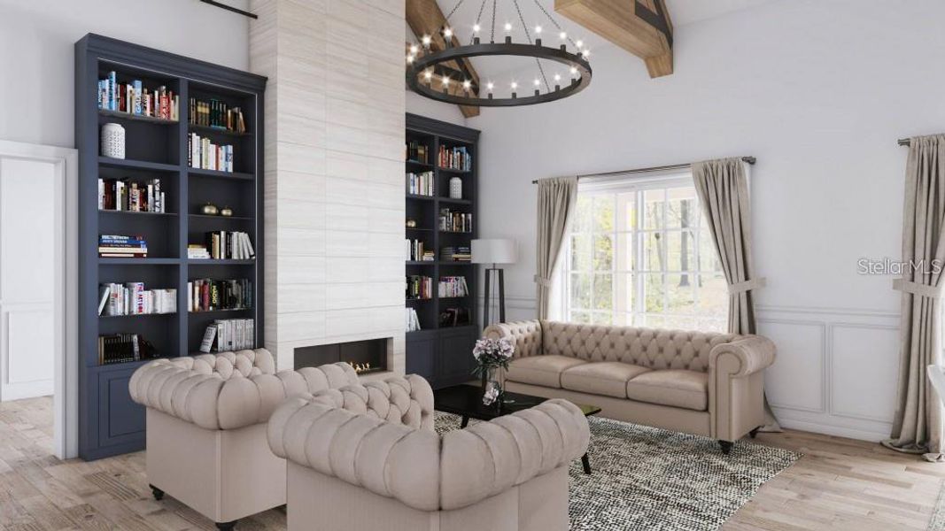 Furnished interior view inside a new home in , Myakka City (Image 7).