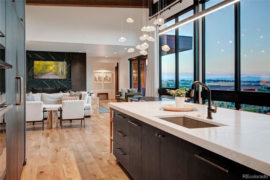 Furnished interior view inside a new home in , Parker (Image 14).