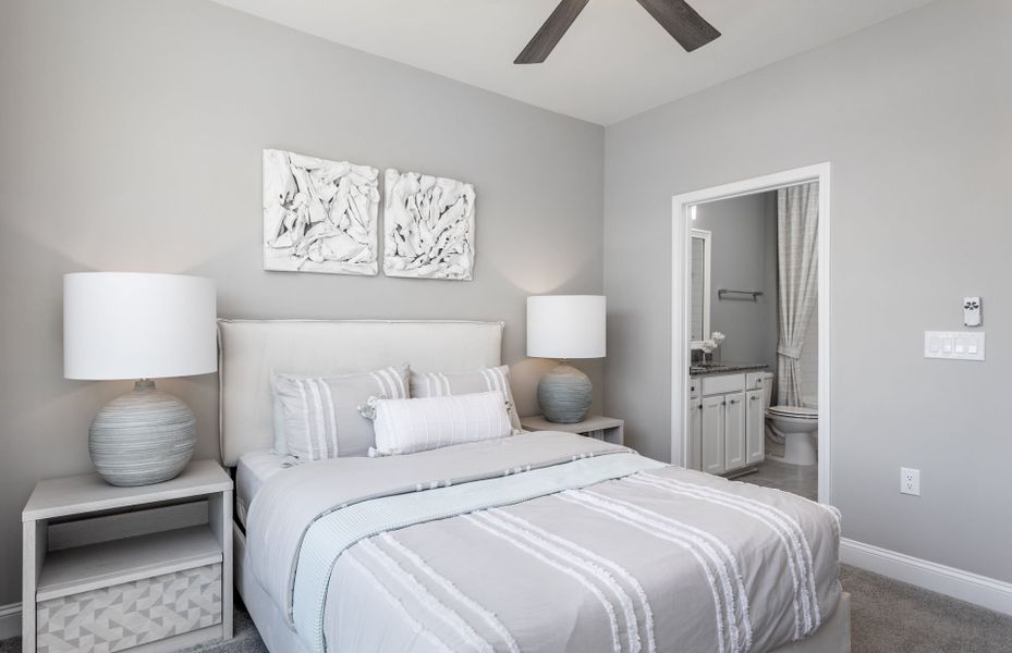 Representative furnished interior of a home built from the Prestige by Del Webb in Del Webb at Chatham Park, Pittsboro (Image 25).