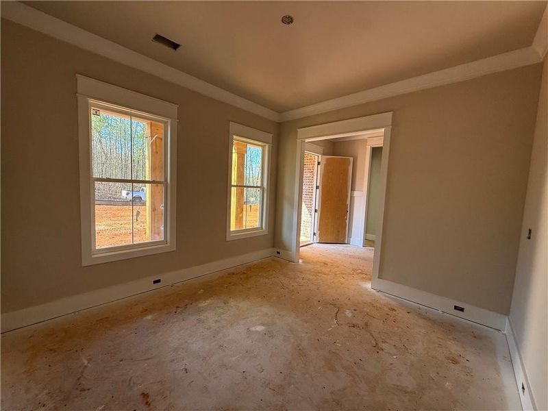 In-progress construction of a new home in , Pendergrass, GA (Image 29).