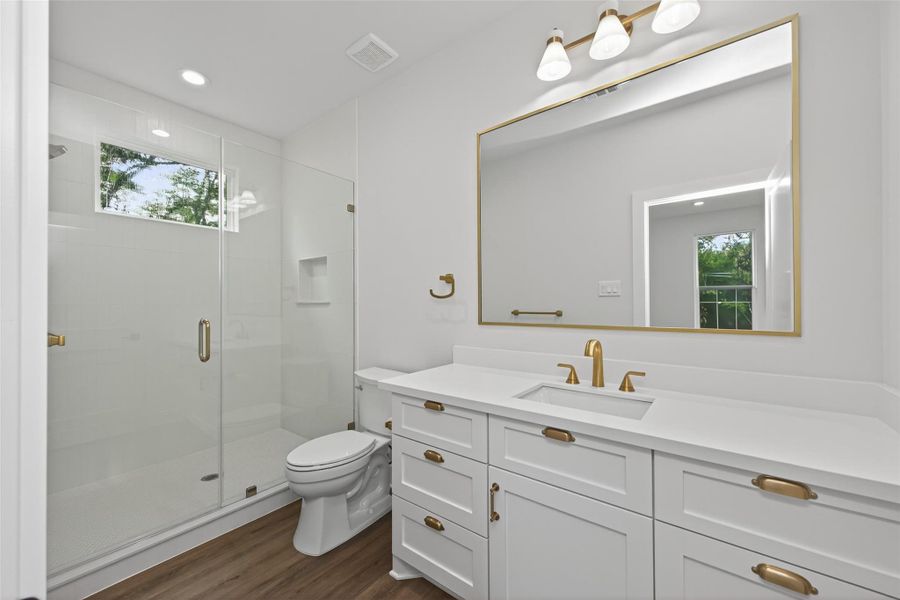 Furnished interior view inside a new home in , Bridge City (Image 3).