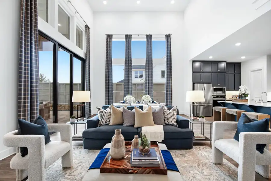 Representative Family Room - some options shown Representative Family Room - some options shown