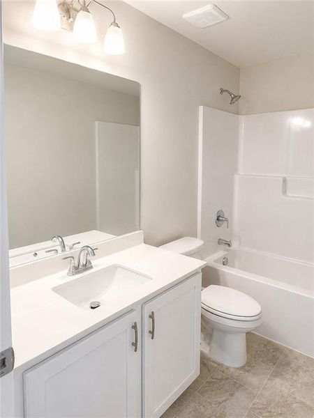 Furnished interior view inside a new home in Sandtown Falls, South Fulton (Image 5).