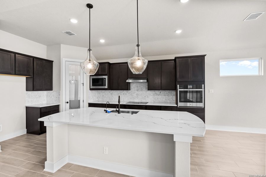 Furnished interior view inside a new home in Stillwater Ranch, San Antonio (Image 7).
