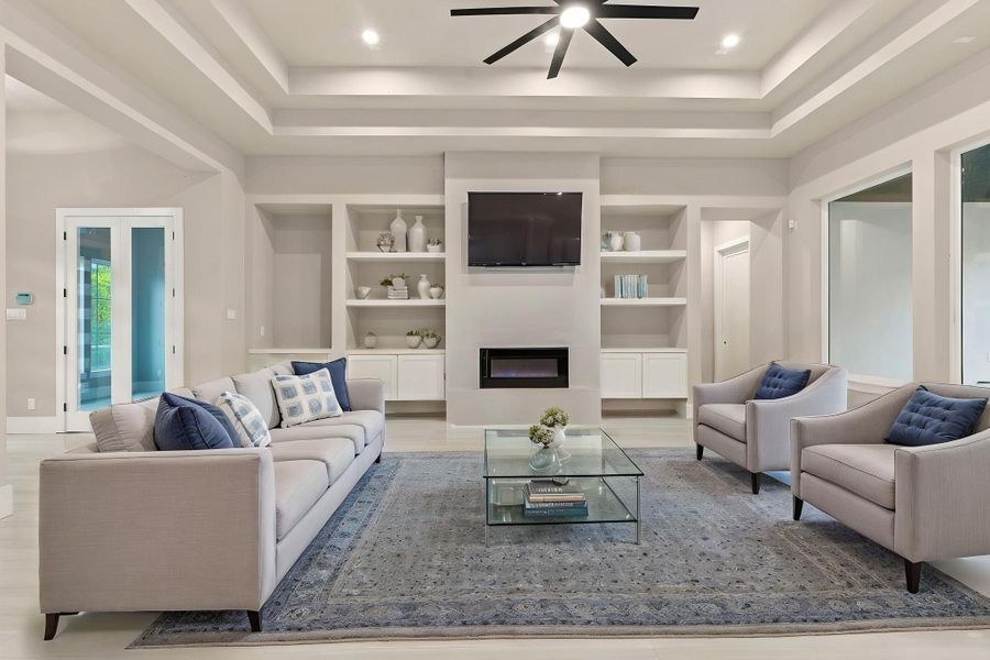 Furnished interior view inside a new home in , Dayton (Image 34). Furnished interior view inside a new home in , Dayton (Image 34).