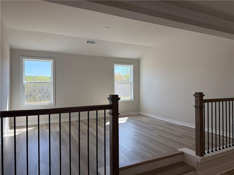 Spacious, unfurnished interior of a new home in Rosewood Lake Estates, Hoschton (Image 29). Spacious, unfurnished interior of a new home in Rosewood Lake Estates, Hoschton (Image 29).
