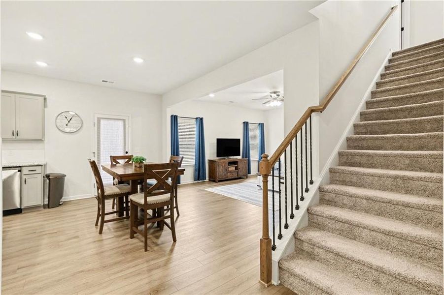 Furnished interior view inside a new home in Morgan Landing, Carrollton (Image 14).