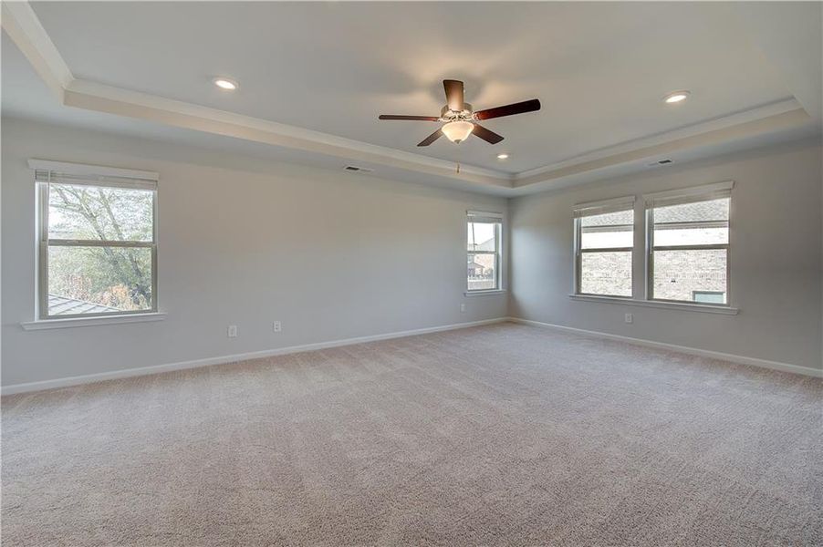 Spacious, unfurnished interior of a new home in Cambria at Traditions, Hampton (Image 31).