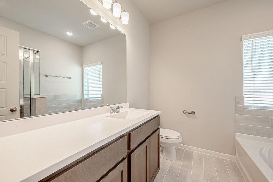 Furnished interior view inside a new home in Lago Mar, Hockley (Image 8).