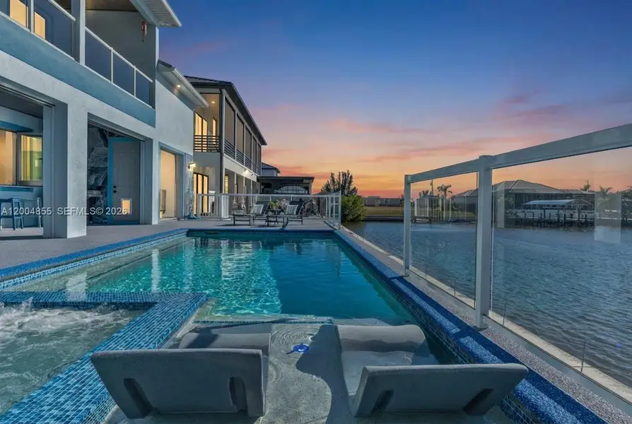 Exterior details and patio area of a home in , Cape Coral (Image 28).