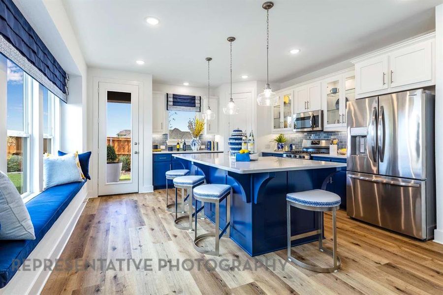 Furnished interior view inside a new home in Bel Air Village: 50ft. lots, Sherman (Image 25).