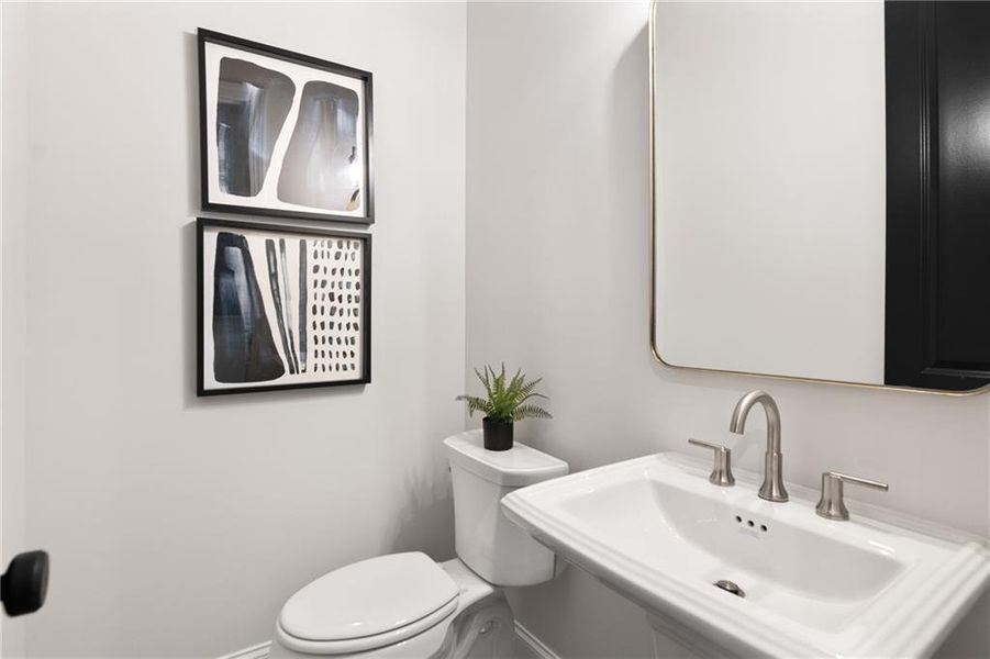 Furnished interior view inside a new home in Promenade at Sawnee Village, Cumming (Image 25).