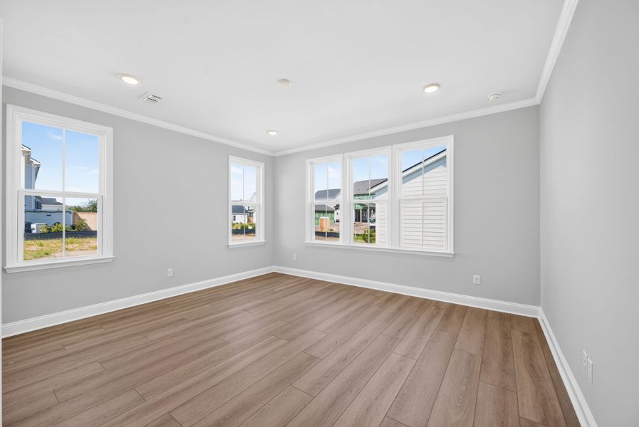 Spacious, unfurnished interior of a new home in Nexton, Summerville (Image 17). Spacious, unfurnished interior of a new home in Nexton, Summerville (Image 17).