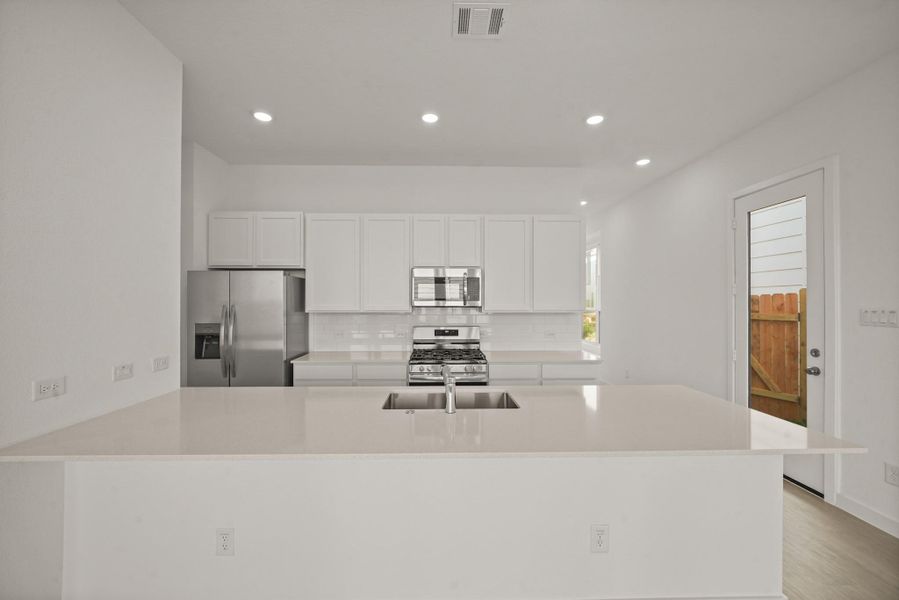 Furnished interior view inside a new home in Piccolina, Houston (Image 8).