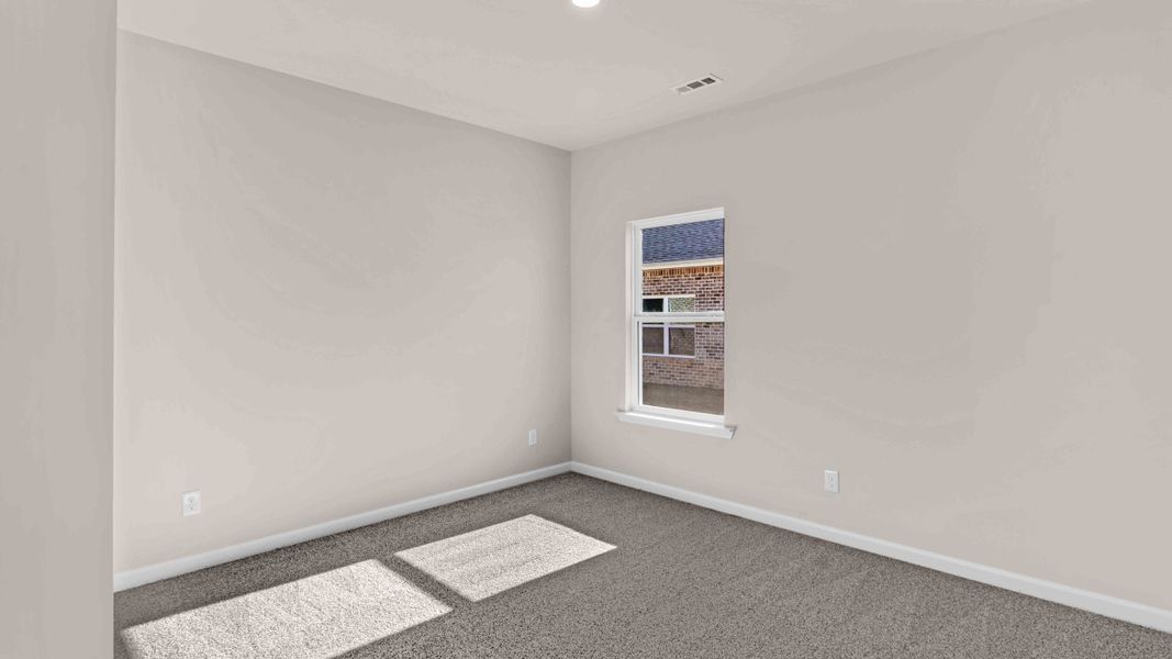 Representative unfurnished interior of a home built from the Plan by D.R. Horton in Hedge Rose, Somerville (Image 24).