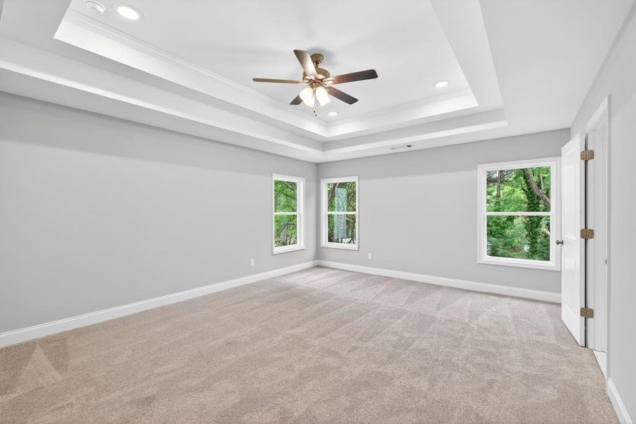 Spacious, unfurnished interior of a new home in , Sugar Hill (Image 35).