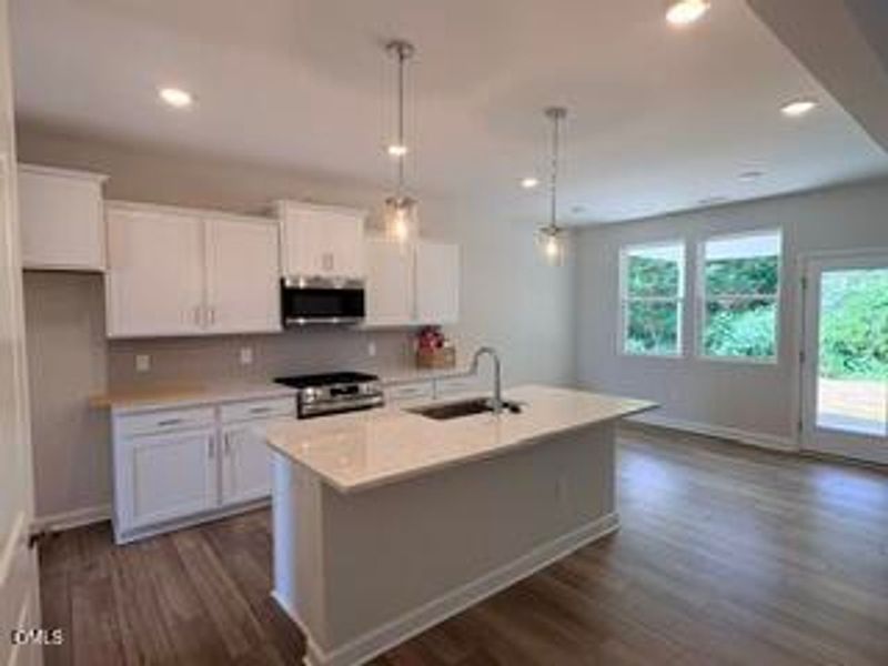 Furnished interior view inside a new home in Woodland Crossing, Zebulon (Image 4).