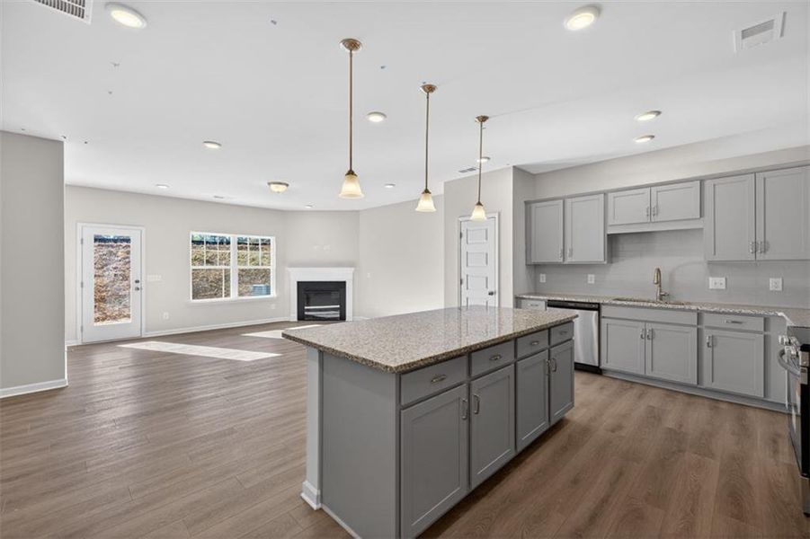 Furnished interior view inside a new home in Jameson Towns, Villa Rica (Image 4).
