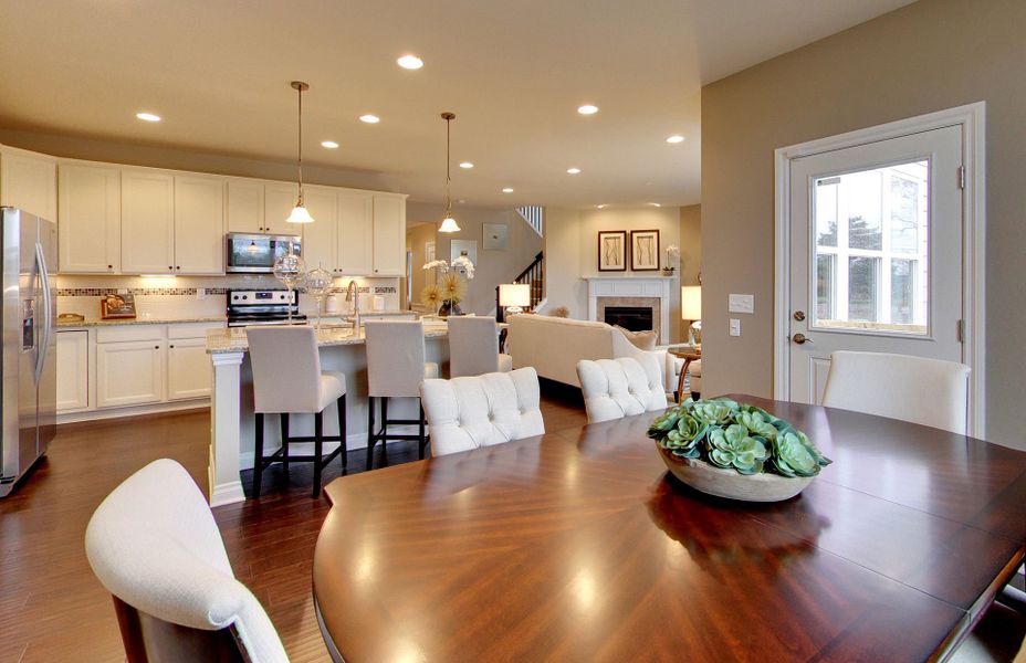 Furnished interior view inside a new home in Devonshire, Old Hickory (Image 9).