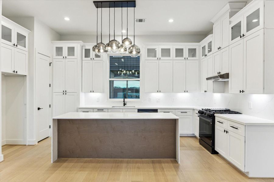 Furnished interior view inside a new home in , Houston (Image 18).