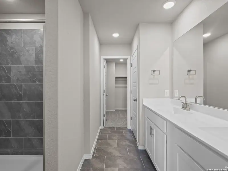 Furnished interior view inside a new home in Applewhite Meadows, San Antonio (Image 10). Furnished interior view inside a new home in Applewhite Meadows, San Antonio (Image 10).