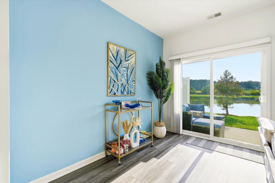 Furnished interior view inside a new home in , Summerville (Image 7). Furnished interior view inside a new home in , Summerville (Image 7).