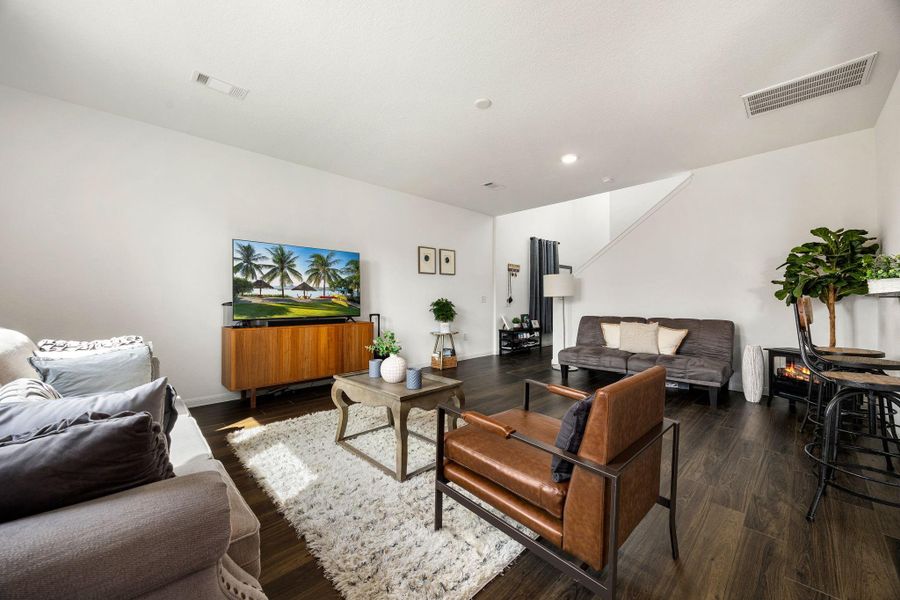 Furnished interior view inside a new home in Decker Farms, Magnolia (Image 15). Furnished interior view inside a new home in Decker Farms, Magnolia (Image 15).