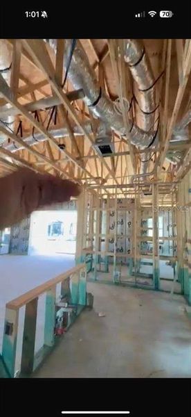 In-progress construction of a new home in , North Port, FL (Image 32).