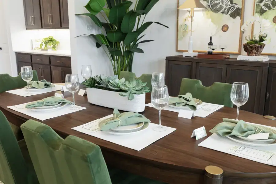 Representative Dining Room - some options shown