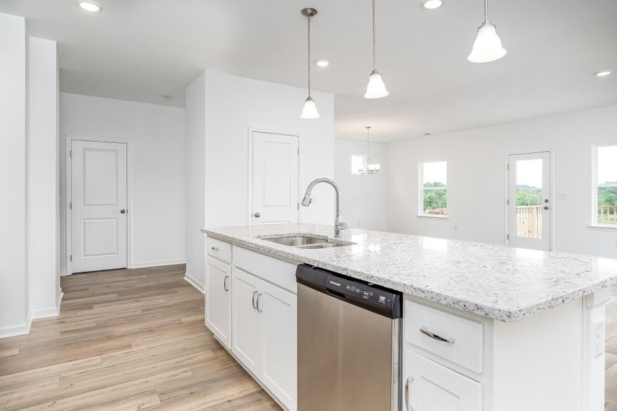 Furnished interior view inside a new home in Ridgewood, Shelbyville (Image 7).