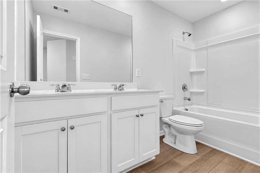Furnished interior view inside a new home in Timber Ridge, Douglasville (Image 8).