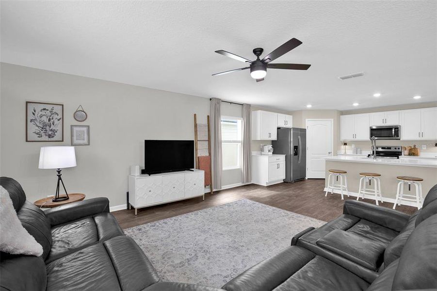 Furnished interior view inside a new home in Sawmill Branch, Palm Coast (Image 5).
