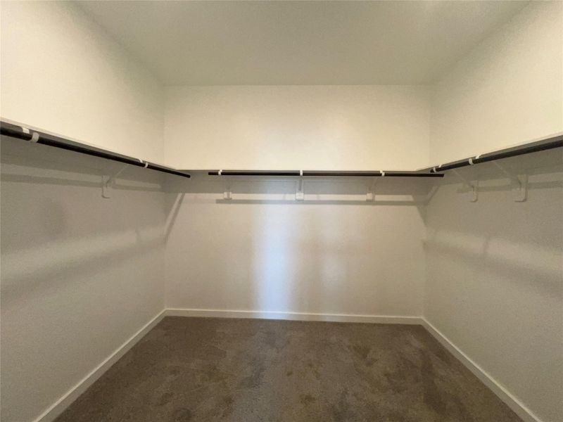 large walk in closet