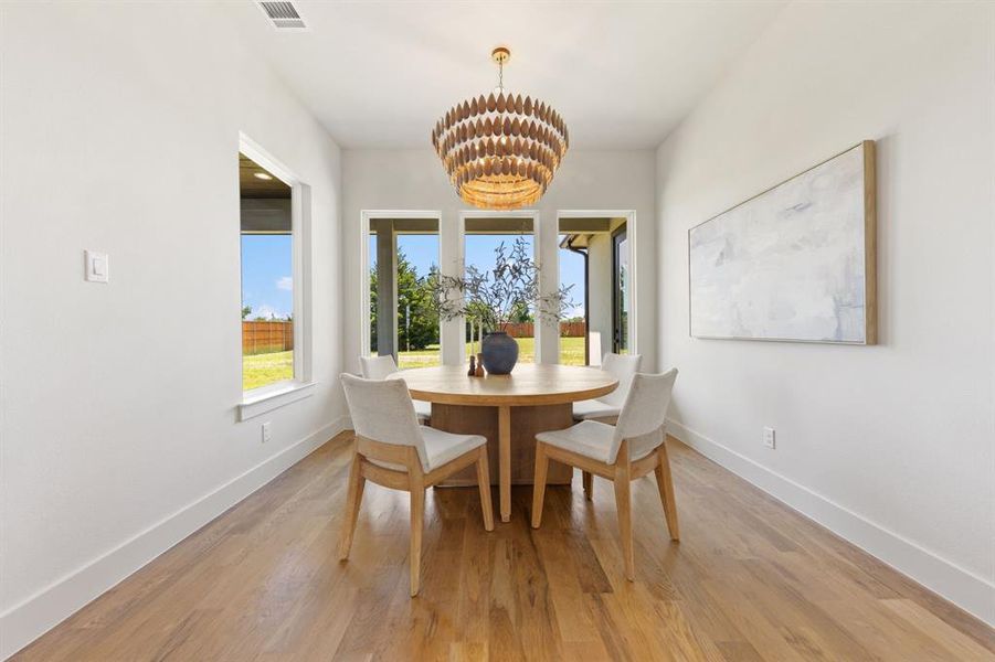 Furnished interior view inside a new home in , Red Oak (Image 6).