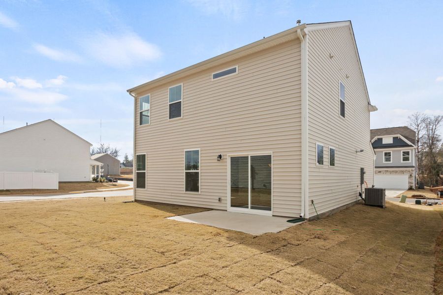 Exterior details and patio area of a home in Bellevue, Greenville (Image 18).