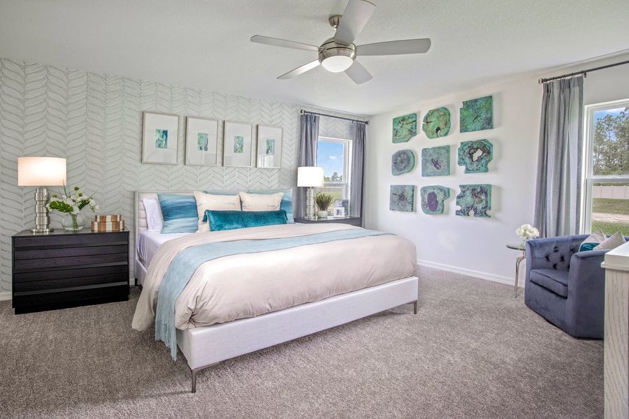 Representative furnished interior of a home built from the 1989 Modeled by KB Home in Sandal Key II, Weeki Wachee (Image 6).