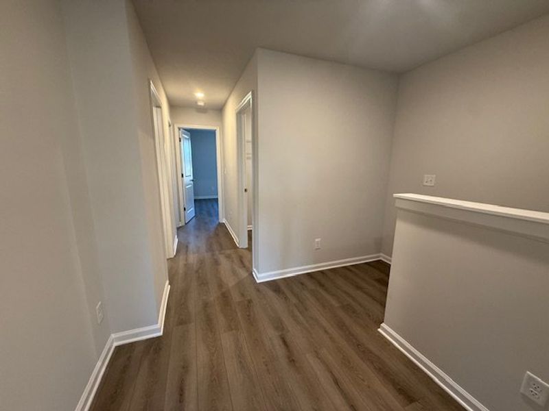 Spacious, unfurnished interior of a new home in Caroleton Townhomes, Grovetown (Image 25). Spacious, unfurnished interior of a new home in Caroleton Townhomes, Grovetown (Image 25).