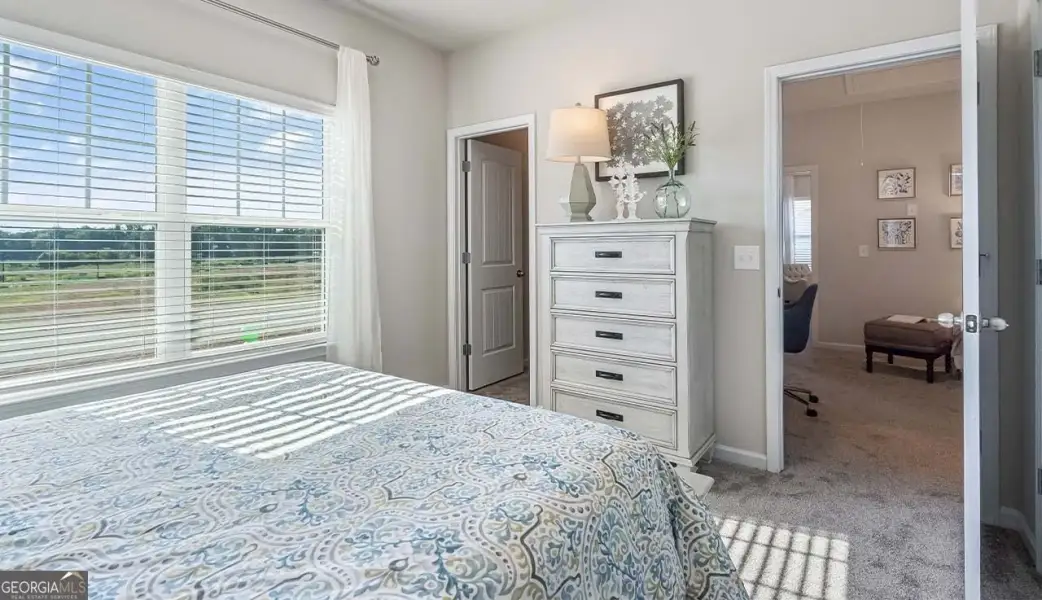 Furnished interior view inside a new home in Bryson Farms, Byron (Image 10).