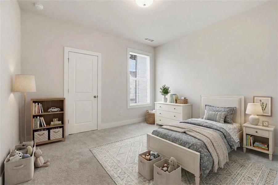 Furnished interior view inside a new home in , Cumming (Image 29).